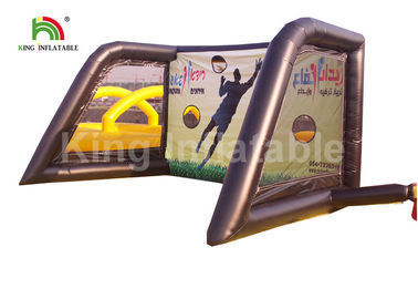 0.55mm PVC Carnival Inflatable Football Speed Pitch Sports Game For Rental