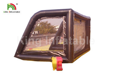 0.55mm PVC Carnival Inflatable Football Speed Pitch Sports Game For Rental