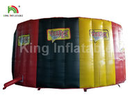Plato PVC Red 9m Inflatable Sports Games, Inflatable Interactive Battle Arena With IPS System