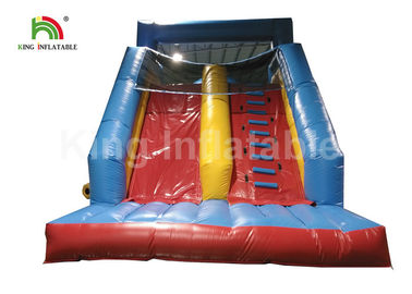 Durable Inflatable Sports Games With Slide And Climbing , Children 'S Obstacle Course