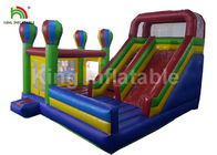 0.55mm PVC Tarpualin 4 In 1 Combo Inflatable Jumping Bouncer With Slide For Kids