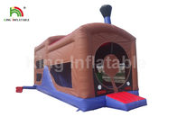 Children Inflatable Jumping Castle , 0.55mm PVC Commercial Inflatable Trampolines