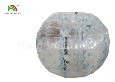 0.8mm Inflatable Clear PVC Human Bumper Bubble Ball / Human Hamster Ball