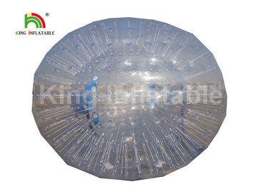 Air Tight Transparent 1.2m Diameter Inflatable Zorb Ball For Rolling Down