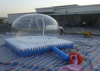 Christmas Inflatable Snow Globe / Clear Bubble Tent With Air Mattress and Zipper