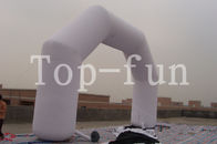 White Inflatable Wedding Arches / Factory Customized Arch / Large Inflatable Entrance Arch