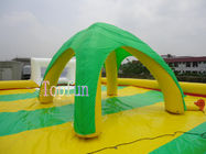 Colorful Inflatable Event Wedding Green Beach House Tent 0.6mm PVC tarpaulin
