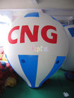 5m Long 0.18mm PVC Helium Inflatable Advertising Balloons With Custom Logo / Artwork