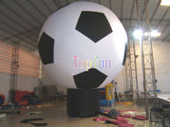 Oxford  Inflatable Advertising Balloon 3M Diameter 5 MetersTall Soccer Shape And Style For Advertising