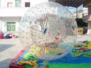 1.0mm PVC Transparent Brilliant inflatable ramps zorb balls For Outdoor water Fun