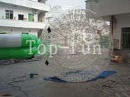 Outdoor Clear Inflatable Zorbing Ball / Big Glass Balls With 1 Year Warranty