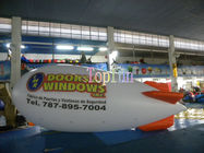 Zepplin Inflatable Helium Blimp / Inflatabel Advertising Balloon for promotion