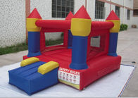 Kids Backyard Fun World Inflatable Jumping Castle Commercial Grade For Playground