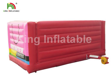 Child 0.55mm PVC Inflatable Bounce Castle With Blower Shopping Bags Shaped