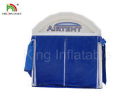 Airproof Blue Inflatable Little House Structure Air Tent For Different Events