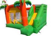 Rainforest theme 0.55mm PVC Funny Inflatable Jumping Castle For Children / Adult