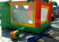 Rainforest theme 0.55mm PVC Funny Inflatable Jumping Castle For Children / Adult