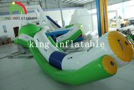 Outdoor Summer Water Games White / Green Blow Water Seesaw PVC Toy For Kids And Adults