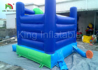 Home / Commercial Blue PVC Bouncy Castles Inflatable , Blow up Jumping Castles for Kids