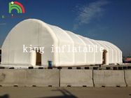 White Giant Inflatable Lawn Tent With Door For Outdoor Events Amusement Park Used