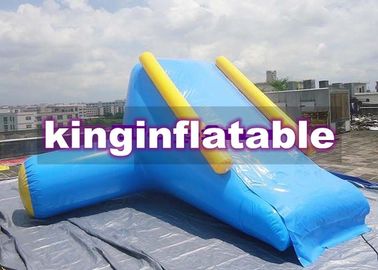 Anti-tipping Inflatable Water Slide / Climbable Iceberg For Water Parks , Anti Turnover