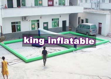 OEM Inflatable Water Volleyball Court For Water Sports , Inflatable Water Polo