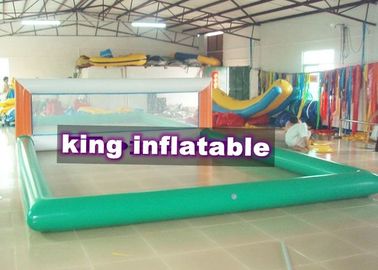 OEM Inflatable Water Volleyball Court For Water Sports , Inflatable Water Polo