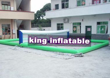 OEM Inflatable Water Volleyball Court For Water Sports , Inflatable Water Polo