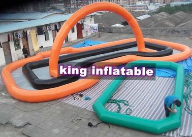 Customize PVC Inflatable Water Maze For Water Parks , Inflatable Swimming Course