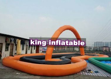 Customize PVC Inflatable Water Maze For Water Parks , Inflatable Swimming Course