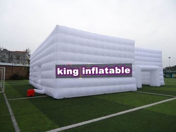 White Trade Show Inflatable Event Tent House / Party Tent For Wedding Or Exhibition