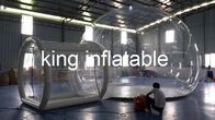 OEM Outdoor Inflatable Clear Bubble Tent 6m Dia Inflatable Camping Tent