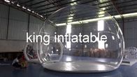 OEM Outdoor Inflatable Clear Bubble Tent 6m Dia Inflatable Camping Tent
