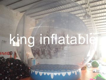 Exhibition Show Christmas Inflatable Snow Globes Outdoors 3m Diameter