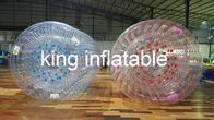 Clear Giant Climbing Inflatable Water Toy , Water Rotary Wheel