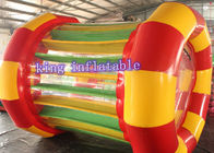Colorful Funny Inflatable Water Toy 1.0mm PVC Water Roller For Water Amusing Game