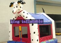 Customized Color Safety Dog Design Inflatable Commercial Bounce Houses Animal Themed For Kids