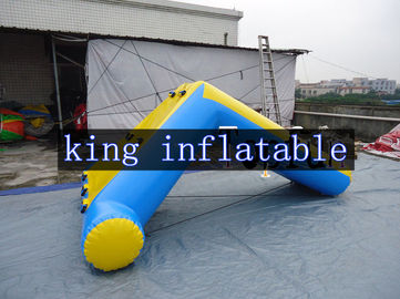 0.9mm Pvc Tarpaulin Outdoor Blow Up Water Toy  CE Customized Slide For Water Park