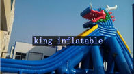 Giant Dragon Inflatable Water Slide Beach Slide With Pool For Kids And Adults