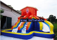 Kids Inflatable Water Slide Waterproof Backyard Bounce House Swimming Slides Pool