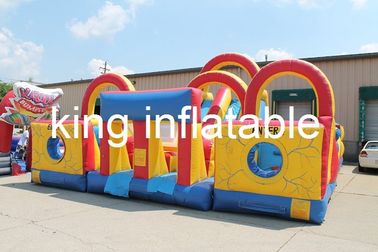 Kids And Adults Big Commercial Inflatable Water Slide With 2years Warranty