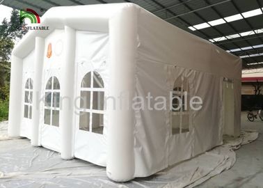 Outdoor White 6X5m Inflatable Event Tent For Hospital Military Use 2 Years Gurantee