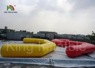 Giant Yellow Advertising inflatable entrance arch for promotional show