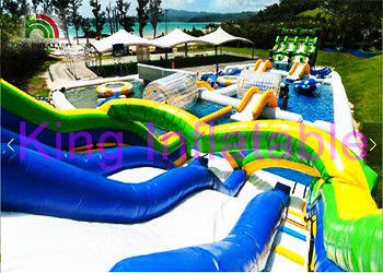 Commercial Inflatable Water Parks For Entertain / Inflatable Water Playground