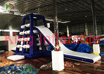 Digital Printing Blow Up Water Park Plato PVC Tarpaulin With 0.65mm - 0.9mm  UV Resistant