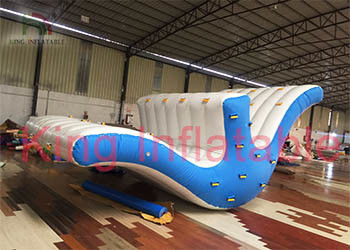 Digital Printing Blow Up Water Park Plato PVC Tarpaulin With 0.65mm - 0.9mm  UV Resistant