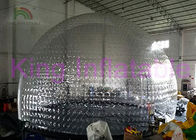 Dome Custom Inflatable Bubble Tent , Overall Transparent Inflatable Yard Tent