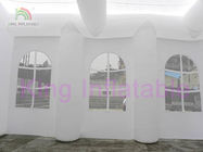 Commercial Giant Inflatable Event Tent Windows Around For Dinner Party