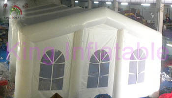 Commercial Giant Inflatable Event Tent Windows Around For Dinner Party