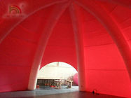 Pink Inflatable Event Tent For Promotion / Blow Up Camping Tent